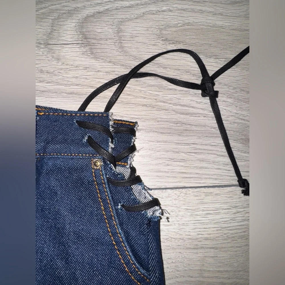 Farm Rio High Rise Denim - Picture 9 of 10